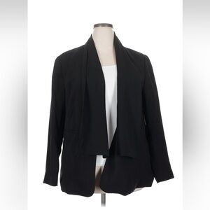 Eloquii | Scarf Collar Blazer in Black (NWT)